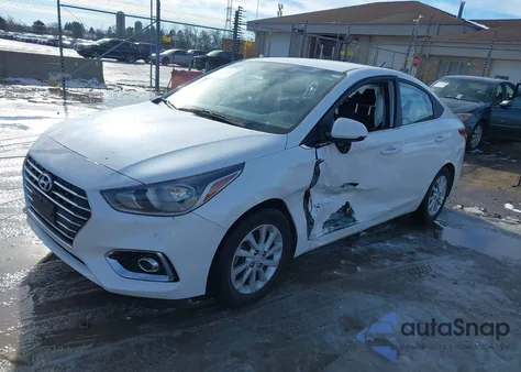 2019 Hyundai Accent Sel z USA, uszkodzony, nr VIN 3KPC24A31KE076974